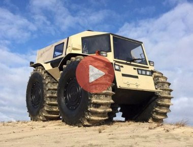 SHERP: Το ρωσικό όχημα- τέρας που πάει παντού! (βίντεο)